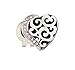 Adhere Golf Ball Markers Personlized Colourful Diamond Logo with A Magnetic Hat Clips,Golf Accessories for Men & Women, Premium Golf Gifts (Heart-Shaped)
