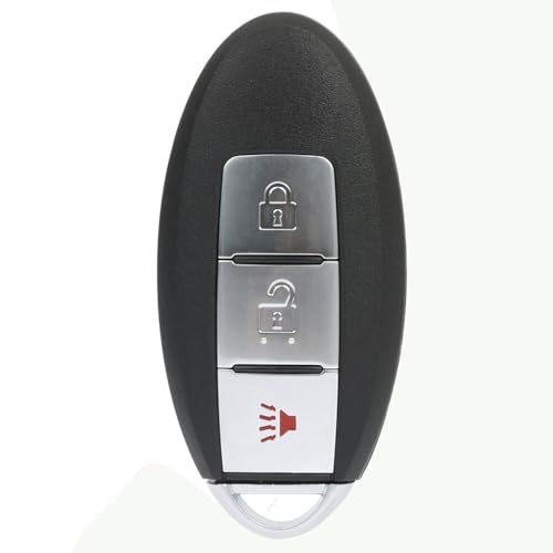 ECCPP KBRASTU15 Keyless Entry Remote Car Key Fob Replacement for 2003-2009 Fit for Infiniti FX35 3.5L 2003-2008 Fit for Infiniti FX45 4.5L 3 Buttons Pack of 2