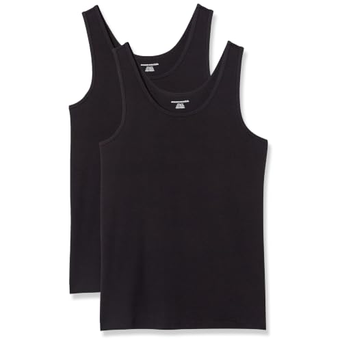 Amazon Essentials Women's Slim-Fit Ribbed Scoop...