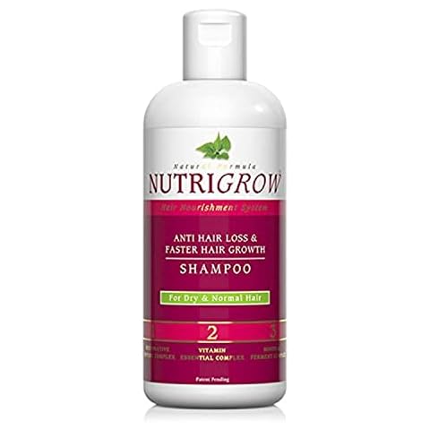 Nutrigrow Anti Hair Loss & Faster Hair Growth Shampoo Dry & Normal Hair Cover