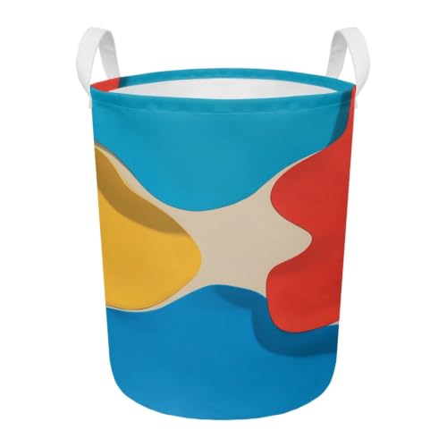 Panier à linge pliable coloré pour trier les jouets et vêtements