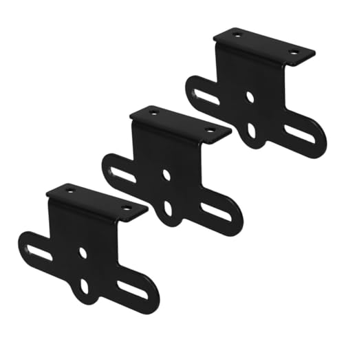 Anneome 3Pcs Bike Rack Reflector Holder Durable Aluminum Alloy Bracket for Rear Reflectors Design for Night Riding Safety and Stable Mounting