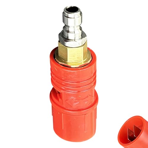 ANYINELEC Adjustable Pressure Washer Nozzle Tips, Soft Wash for m5 Twist Nozzle, Variable Pattern, 1/4 Inch Quick Connect Plug, for use with Pressure Washer 3-7 GPM