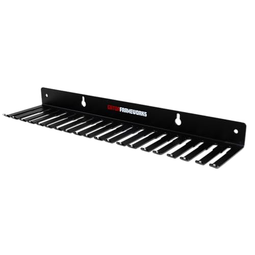 Gator Frameworks Wall Mountable Cable Hanger and Organizer with 19 Cable Slots, Ranges from 5-9mm Spaces (GFW-CABLEHANGER)