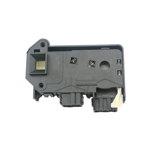 La cerradura de puerta de lavadora DC64-00652D es adecuada, compatible con Samsung, WD7602R8W, interruptor de puerta de retardo de cerradura electrónica de lavadora(5PCS Black)