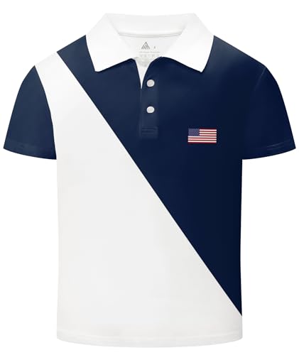 Image of V VALANCH Boys Polo Shirts Short Sleeve Casual Shrits
