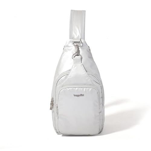 Image of Baggallini Women's Central Park Sling 12 inchx7 inch Crossbody Bag W /Convertible Adjustable Shoulder Strap