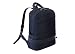 NAVA Design - Zaino Small Organizzato con Tasca Frontale Porta Tablet 12.9", Colore Blu Scuro - Dimensioni 34 x 25 x 13 cm