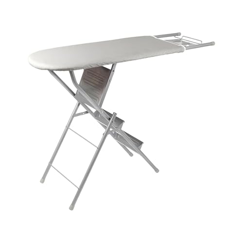 PENG ESSENTIALS® Ironing Board with Step Ladder (Silver)