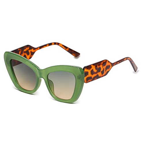 Freckles Mark Trendy Designer Sunglasses Womens Cute Fashion Square Cat Eye Sun Glasses