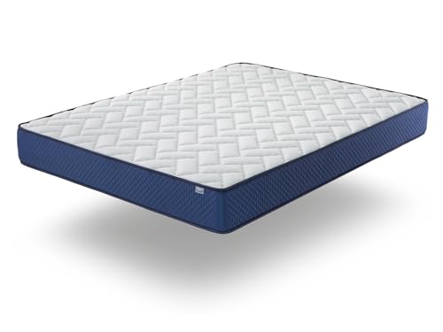 SHAULA Materasso Matrimoniale 135X190 DEO, Alto 22 CM, Memory Foam, di media fermezza e traspirante