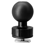 WINDFRD 1.5インチ トラックボールマウントベース Tボルトアタッチメント付き カヤック/ボートトラック用 RAM Arkon iBolt 1.5インチ/Cサイズボールダブルソケットアーム 魚群探知機/GPSマウント用