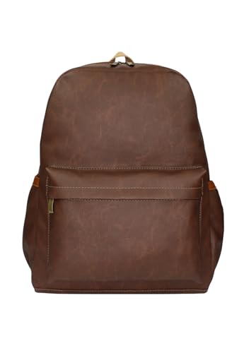 Lenna's Mochila Executiva Básica Tamanho Grande Comporta Notebook LE12 Caramelo