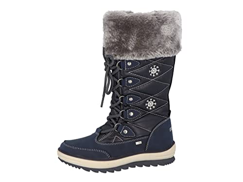 TOM TAILOR Jungen Mädchen 4272101 Schneestiefel, Denim, 28 EU