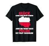 Polnischer Fan Polen Flagge Herren Damen