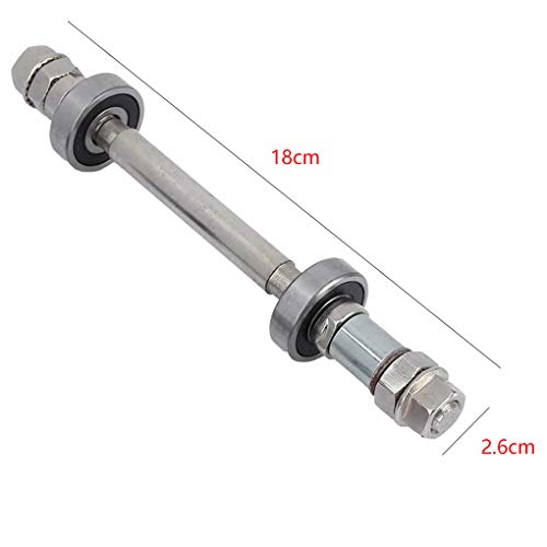 Mountain Bicycle Solid Metal Axle Road Wiel van de Fiets 6000 Bearing Hubs Bike Parts Rear Wheel - Image 4
