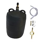 Folpus Aufblasbarer Rohrstopfen Abwasser-Teststopfen, Rohrstopfen für Sanitärprüfungen, Sanitär-Teststopfen mit handaufblasbarem Gummiball für oberirdische Pools, Badezimmer, Haushalt, Dn100-110 set