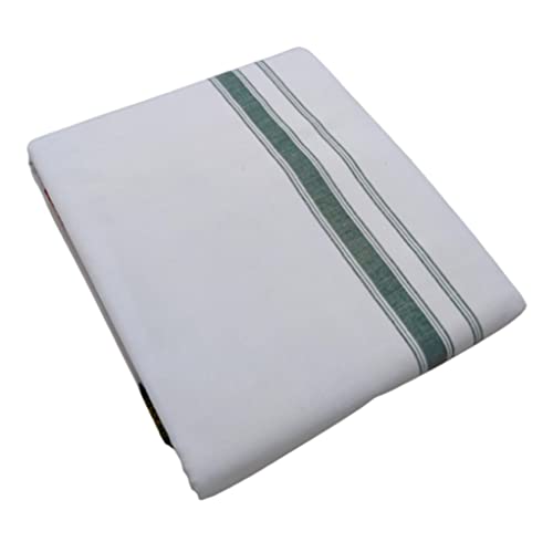 9x5 Dhoti For Men's (Pack of 1 Piece) White Colour Dhoti