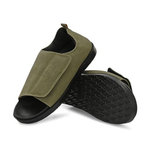 Image of Comfy-Pro Buddy Diabetic Sandal - 1 Strap Open Toe Sandal for Diabetic Foot Relief - Ideal for Burning Sensation & Loss of Sensation - Comfortable & Supportive Footwear