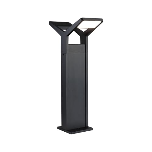 Paulmann 94861 LED Pollerleuchte Juntea IP44 585mm 3000K 21W 1600lm 230V Anthrazit Aluminium Außenleuchte