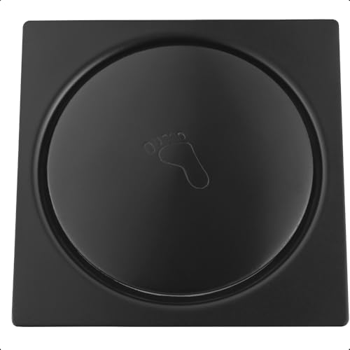 Ralo Click Inteligente 10x10 cm Preto em Aço Inox