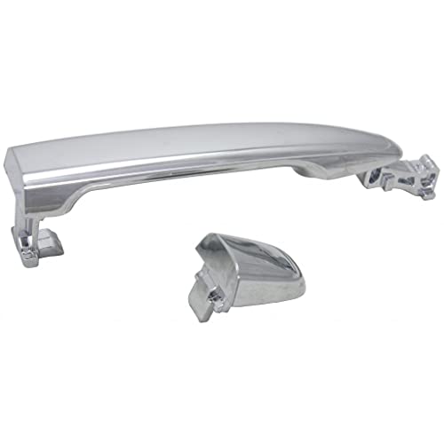 KarParts360 - Manija de puerta exterior para Toyota Camry delantero, lado del pasajero cromado 2007-2011 | Adorno: todos los submodelos