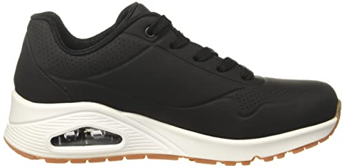 Image of Skechers Women's UNO-Stand ON AIR Black Sneaker (73690-BLK)