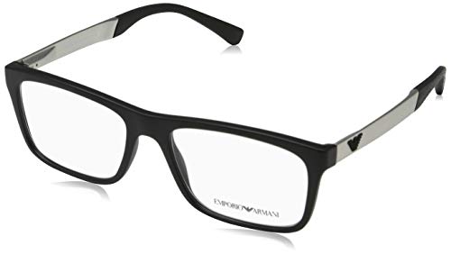 Preisvergleich Produktbild Ray-Ban Herren 0EA3101 Brillengestelle, Schwarz (Matte Black), 55
