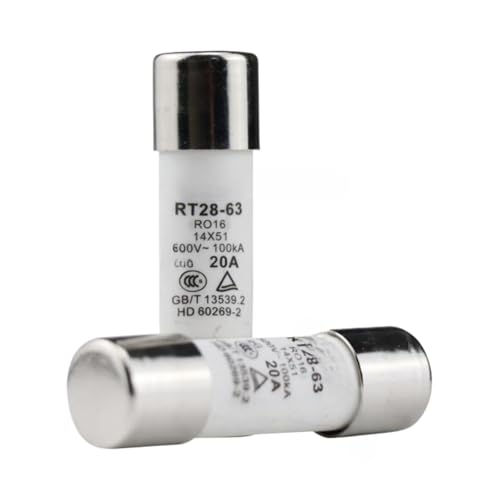 Fusible RT28-32 6A évite les surcharges avec insert RO15 63A pour couper les courts-circuits
