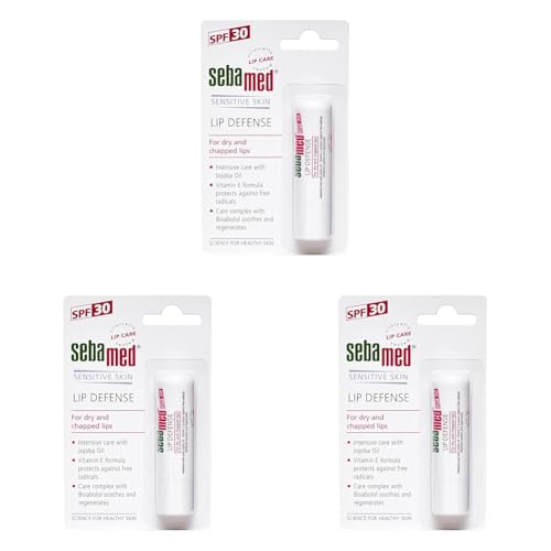 SebaMed Lip Defense Lip Balm With Spf 30 + Vit E | Regenerates Dr...