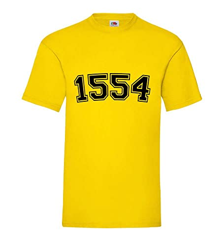 T-shirt homme jaune XXXL en maille respirante haute résistance modèle 1554