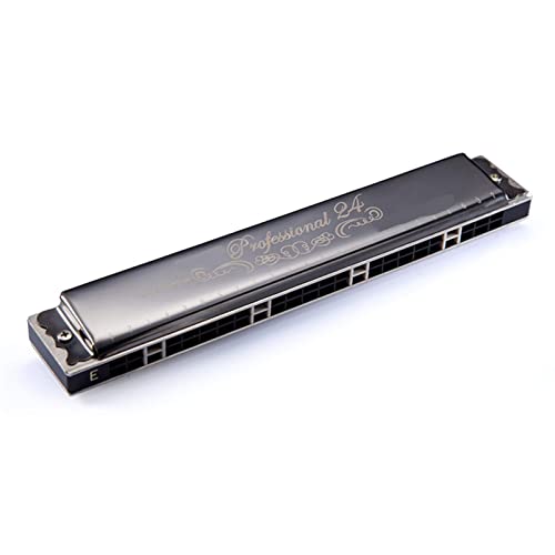Armonica Tremolo A 24 Fori In Do - Con Custodia Rigida Per Principianti E Musicisti - Foto 11