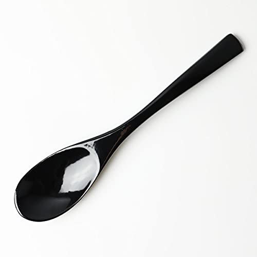 みよし漆器本舗 天然木製 手塗りカレースプーン(本漆塗り)19×3.8 cm 日本製|キッチンカトラリー カレー スプーン シンプル おしゃれ 食器 洋食器 ギフト対応 プレゼント