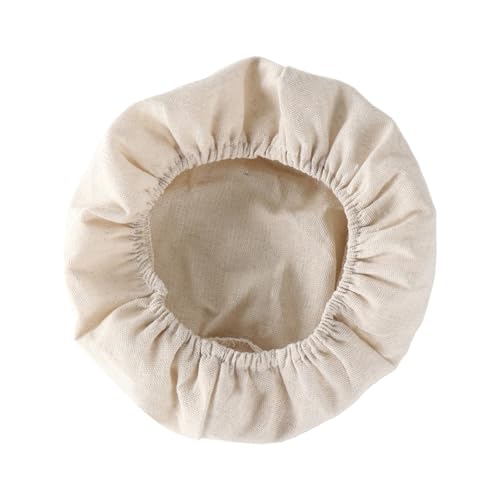 JINGAN Cubiertas para cuencos de tela para la fermentación del pan, paño para la fermentación del pan - Toallas de pan para la cubierta impermeable - Forro de tela, cubierta para