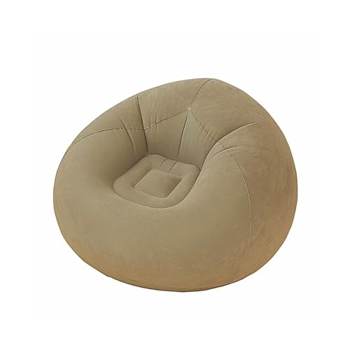 qiyue Inflatable Bean Bag Chairs - Bag Inflatable Lounge Chair Blow up Chairs Camping Chairs Inflatable Lazy Sofa Folding Portable Inflatable Chair for Living Room Bedroom Reading Room