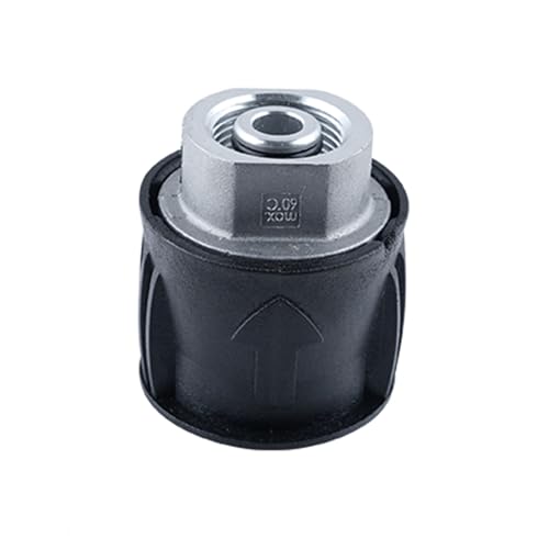 Prunarbo Adaptador de manguera de lavado de alta presión compatible con Karcher, manguera de conexión de acoplamiento de liberación rápida con rosca M22