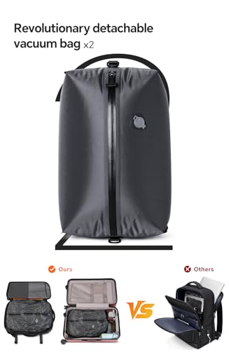 Sac à dos de voyage 70 L avec système de compression sous vide – Image 6