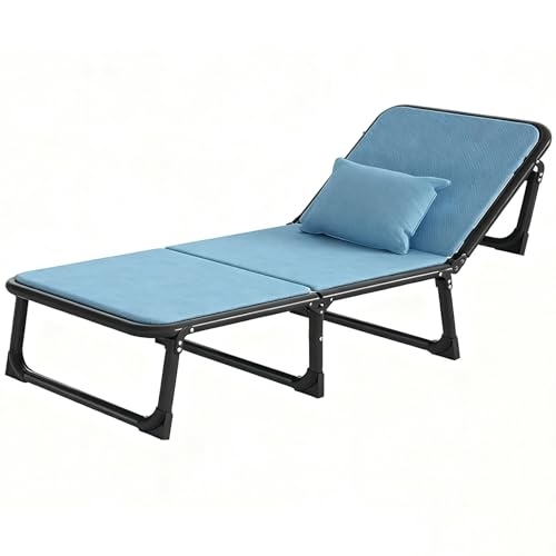 Cuna de Camping Extragrande, Cama Plegable con Colchón, No Requiere Instalación, para Camping, Mueble Cama Viajes en Coche, Camión, Siesta en La, Resistente, Soporta hasta 272 Kg