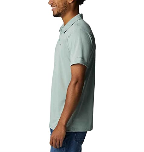 Image of Columbia Men's Solid Regular Fit Hike Polo