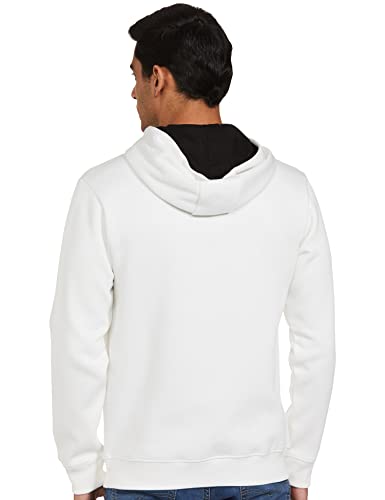Image of Amazon Brand - Symbol Men's Cotton Blend Hooded Neck Regular Fit Sweatshirt