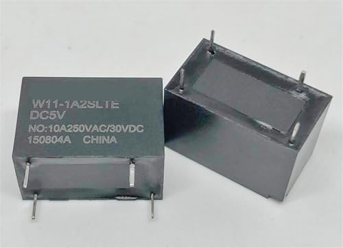 Relais W11-1A2SLTE DC5V dépannage carte électronique et commutation de puissance 10A
