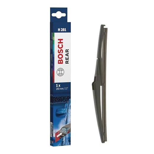 Bosch Scheibenwischer Rear H281, Länge: 280mm – Scheibenwischer für Heckscheibe