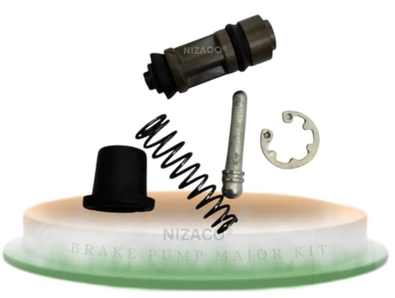 Nizaco Bullet Brake Front Master Cylinder Assembly Repair Mc Kit Comatible for mc kit BS3 BS4 Bullet Standard Classic Electra Thunderbird (Only BS3/BS4) Models