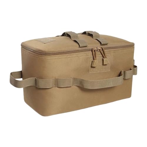 Foldable Camping Bag - Camping Utensils Bag Water Resistant Folding Outdoor Camping Storage Stove Canister Pot Cookware Utensils Organizer For Travel