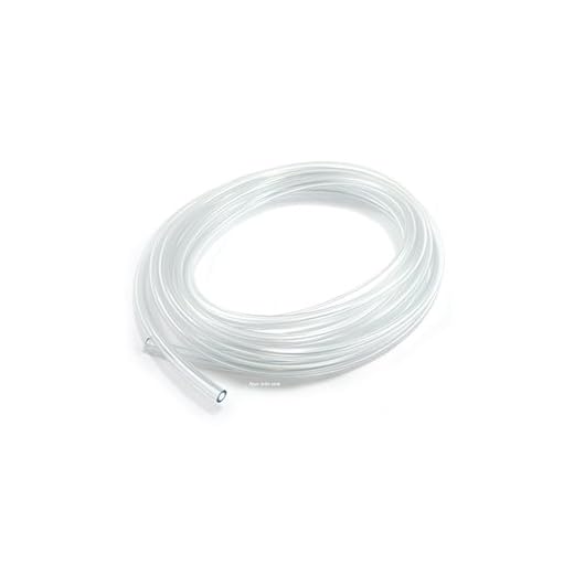 Motion Pro Clear Motorcycle PVC Fuel Gas Line - 1/4" (6mm) - 5' Feet