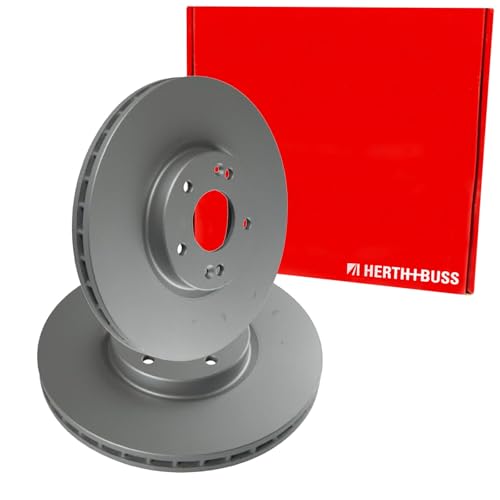 2X Herth+Buss Bremsscheiben 321mm Innenbelüftet vorne