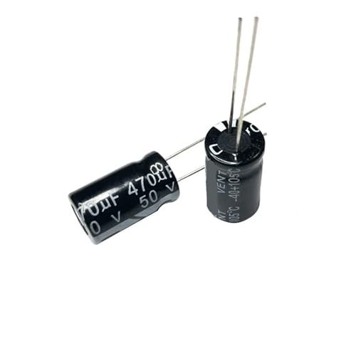 Condensateur électrolytique aluminium 50V 470uF pour réparation électronique