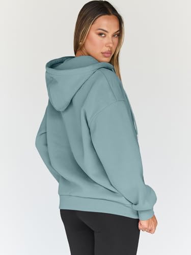 Image of Trendy Queen Womens Zip Up Hoodies 2026 Oversized Sweatshirt | Spring Fall Layering Jacket with Pockets, Casual Track Outfits, Cozy Fleece Winter Clothes
