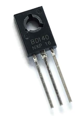 Electronic Spices Bd140 General-Purpose PNP Transistors pack of 5