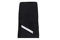 Rangschlaufen für Schulterklappen, Farbe:schwarz Gefreiter